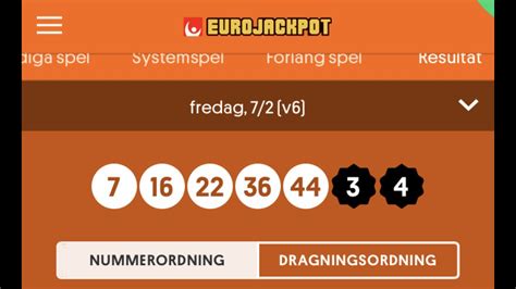 eurojackpot resultat.
